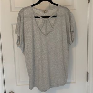 Express gray top. Size medium